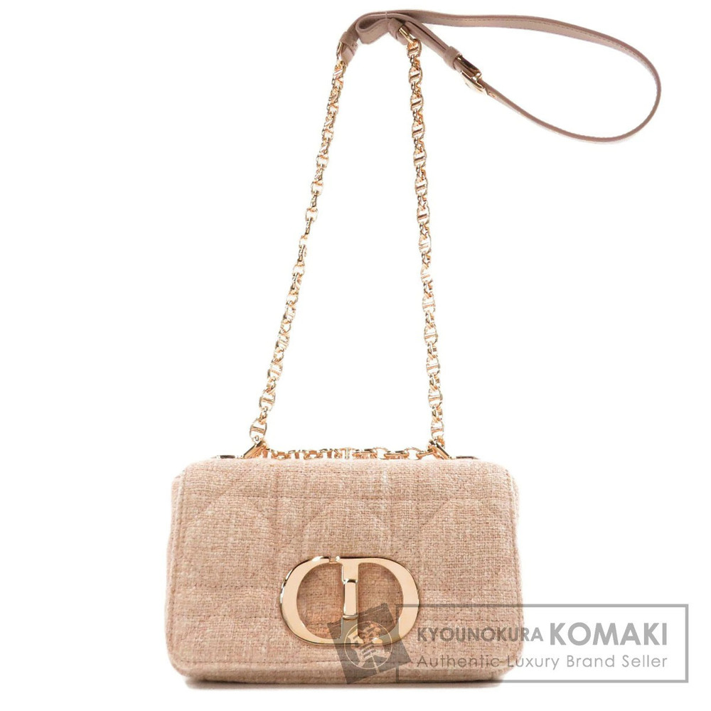 Christian Dior Chain Shoulder Bag Tweed